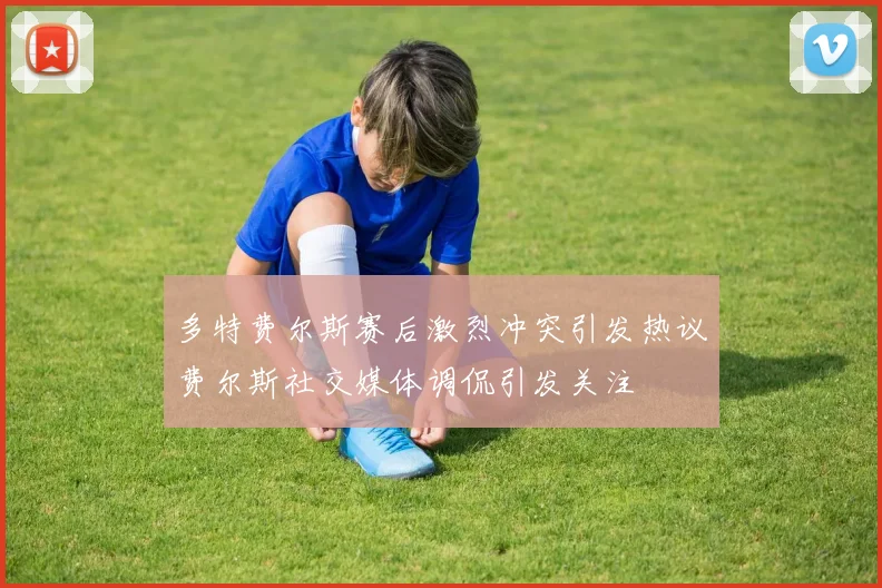 多特费尔斯赛后激烈冲突引发热议费尔斯社交媒体调侃引发关注